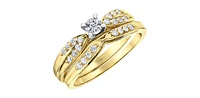 10K Yellow Gold 0.30cttw Canadian Diamond Ring, 6.5 - 14K