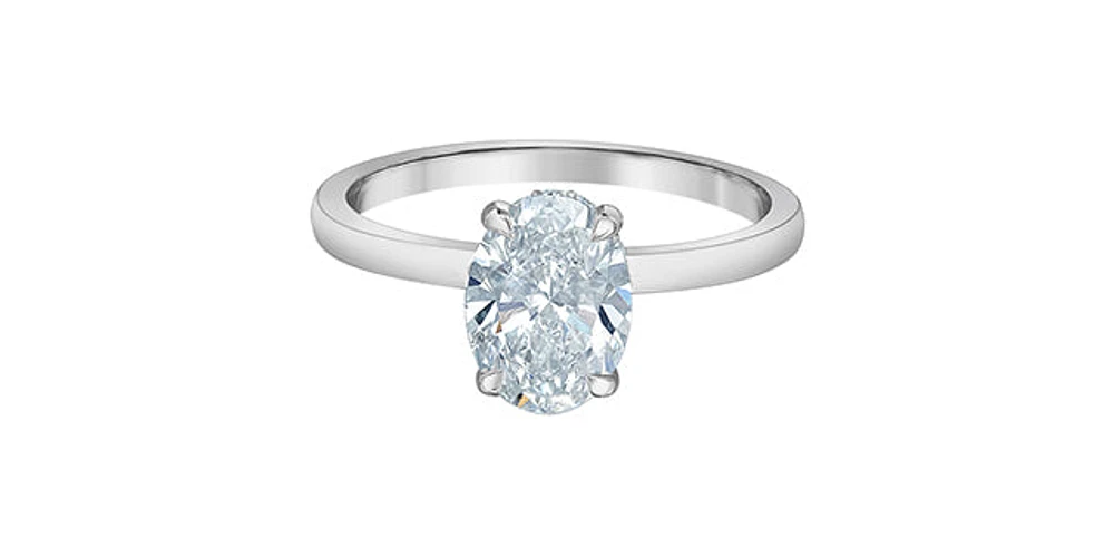 14K Gold ct Lab Grown Diamond Engagement Ring