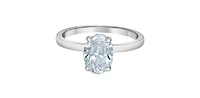 14K Gold ct Lab Grown Diamond Engagement Ring