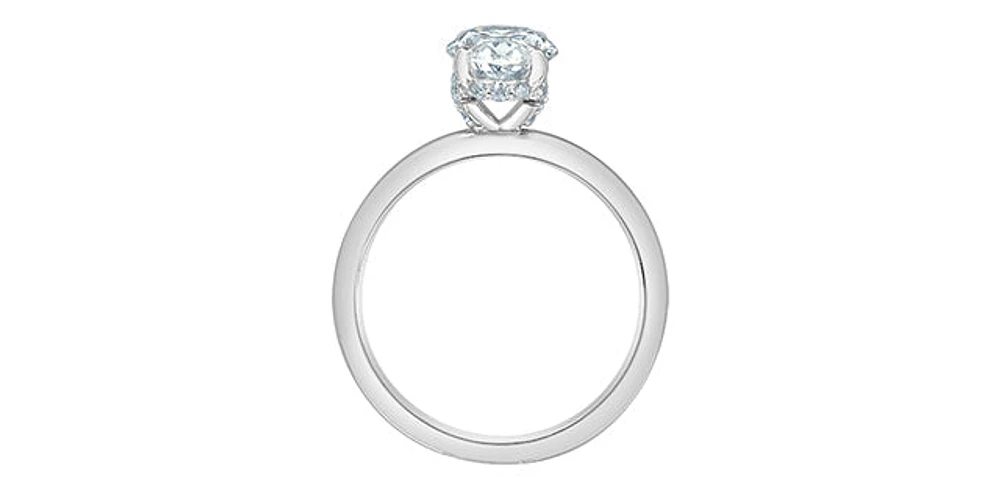14K Gold ct Lab Grown Diamond Engagement Ring