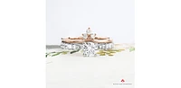 18K White Gold and Palladium 1.25cttw Canadian Diamond Engagement Ring