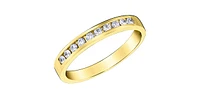 10K Yellow Gold 0.20cttw Diamond Band