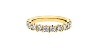 10K Yellow Gold 1.0cttw Diamond Band