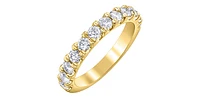 10K Yellow Gold 1.0cttw Diamond Band