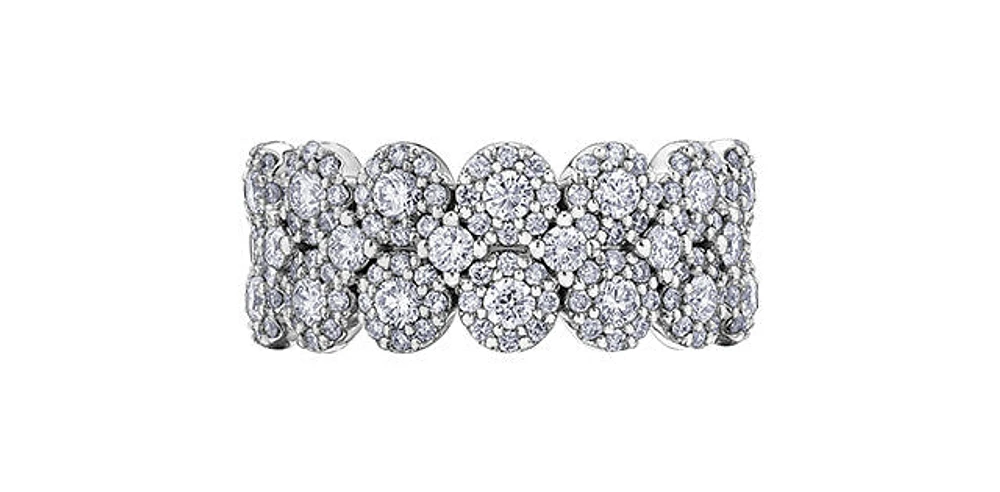 10K White Gold cttw Diamond Ring