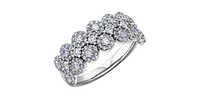 10K White Gold cttw Diamond Ring