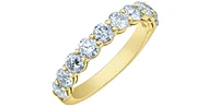 14K Gold 1.50cttw Lab Grown Diamond Band