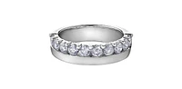 14K White Gold 1.0cttw Diamond Ring