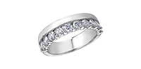 14K White Gold 1.0cttw Diamond Ring