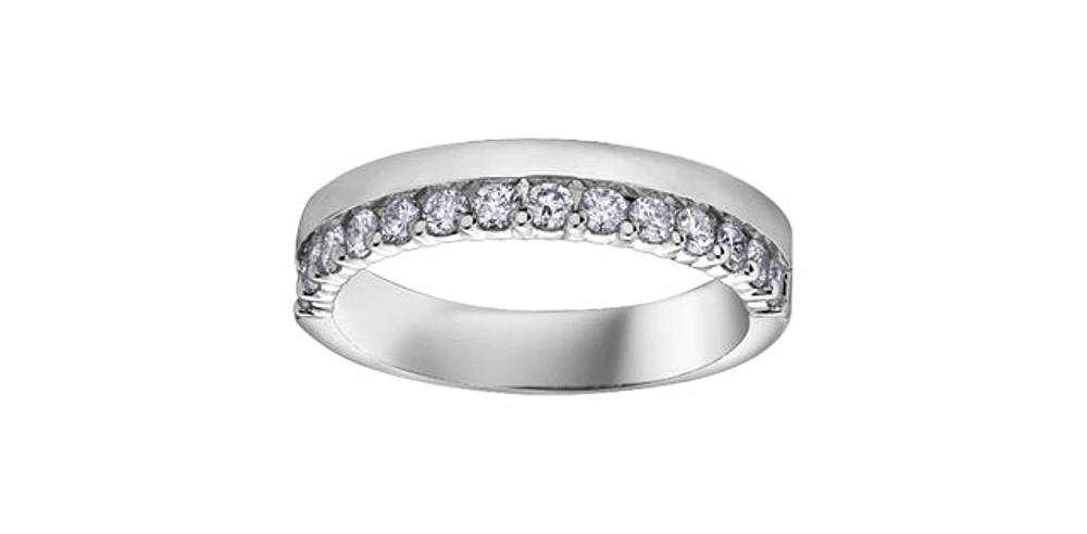 14K White Gold 0.75cttw Diamond Ring