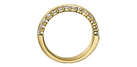 14K Yellow Gold 0.50cttw Diamond Band