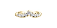 14K Yellow Gold 0.50cttw Diamond Ring