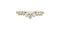 14K Yellow Gold 0.50cttw Diamond Ring