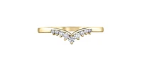 10K Yellow Gold 0.15cttw Diamond Band