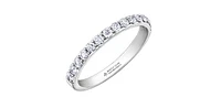 18K White Gold 0.40cttw Canadian Diamond Band - / 4.5