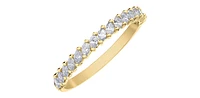 14K Yellow Gold 0.40cttw Diamond Ring