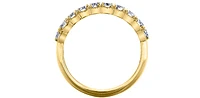 14K Yellow Gold 0.80cttw Canadian Diamond Band