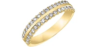 10K Yellow Gold 0.50cttw Diamond Band