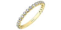 18K Yellow Gold 0.50cttw Canadian Diamond Band