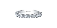 14K White Gold 0.55cttw Canadian Diamond Band