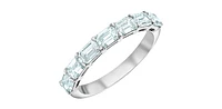14K White Gold 1.60cttw Lab Grown Diamond Band
