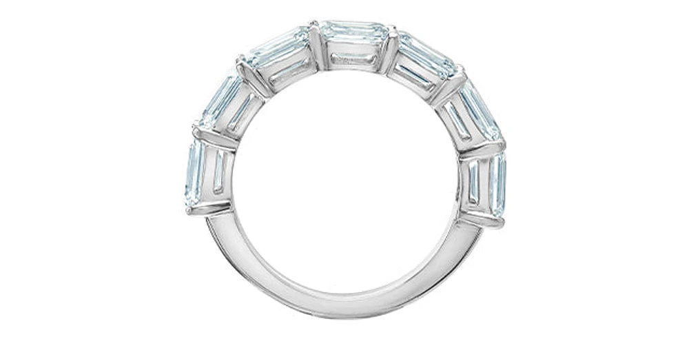 14K White Gold 3.50cttw Lab Grown Diamond Band