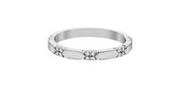 10K White Gold 0.12cttw Diamond Ring