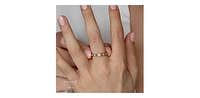 10K Yellow & White Gold 0.18cttw Diamond Ring
