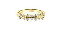 14K Yellow Gold 0.25cttw Diamond Ring