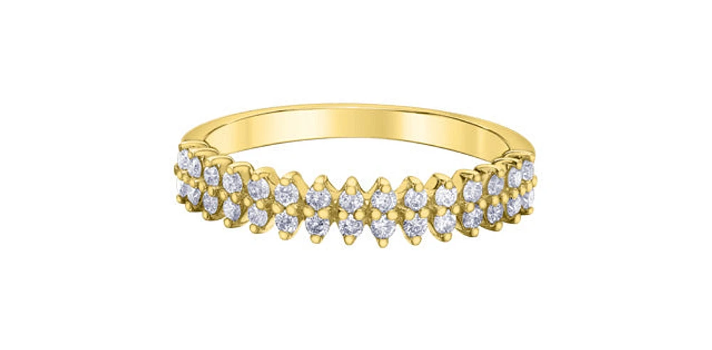 10K Yellow Gold 0.30cttw Diamond Ring