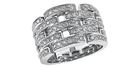 10K White Gold 1.00 cttw Diamond Ring