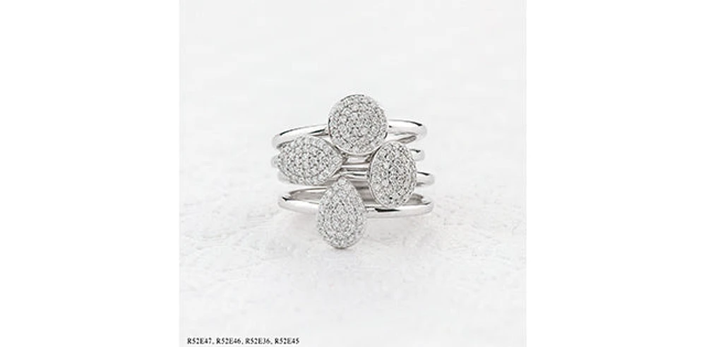 10K White Gold 0.15cttw Diamond Ring