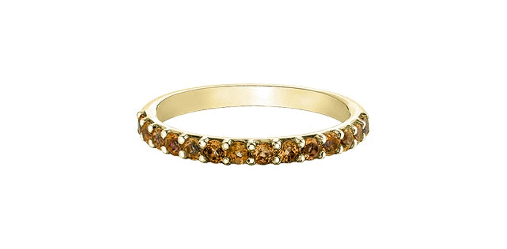 10K Yellow Gold Citrine Ring