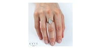 10K Yellow Gold 0.50cttw Diamond Ring - size 6.5