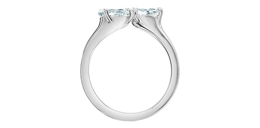 14K Gold 1.50cttw Lab Grown Pear Cut Diamond Ring - / 4.5
