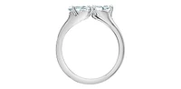 14K Gold 1.50cttw Lab Grown Pear Cut Diamond Ring - / 4.5