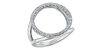 10K White Gold 0.30cttw Diamond Ring