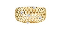10K Yellow Gold 0.6cttw Diamond Ring