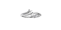 10K White Gold 0.084cttw Diamond Ring