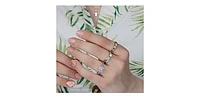 10K White Gold 0.40cttw Canadian Diamond Engagement Ring, Size 6.5