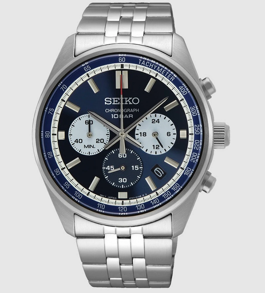 SEIKO Chronograph Men's Watch - SSB427P1 - Shipping August