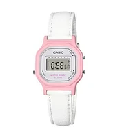 Casio Classic Digital Watch -LA11WL-4A - Pink and White