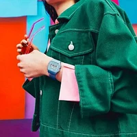 Casio Quartz Watch with Resin Strap, POP Collection Blue, Model: F-91WS-2CF
