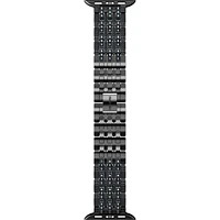 Swarovski Sparkling princess strap compatible with Apple Watch®, Black, Black Finish, Pre-order only - 5678675