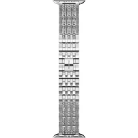 Swarovski Sparkling princess strap compatible with Apple Watch®, Silver tone, Stainless steel, Pre-order only - 5672167