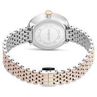 Swarovski Certa watch, Swiss Made, Metal bracelet, Rose gold tone, Mixed metal finish - 5672971