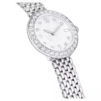 Swarovski Certa watch, Swiss Made, Metal bracelet, Silver tone, Stainless steel 5673022