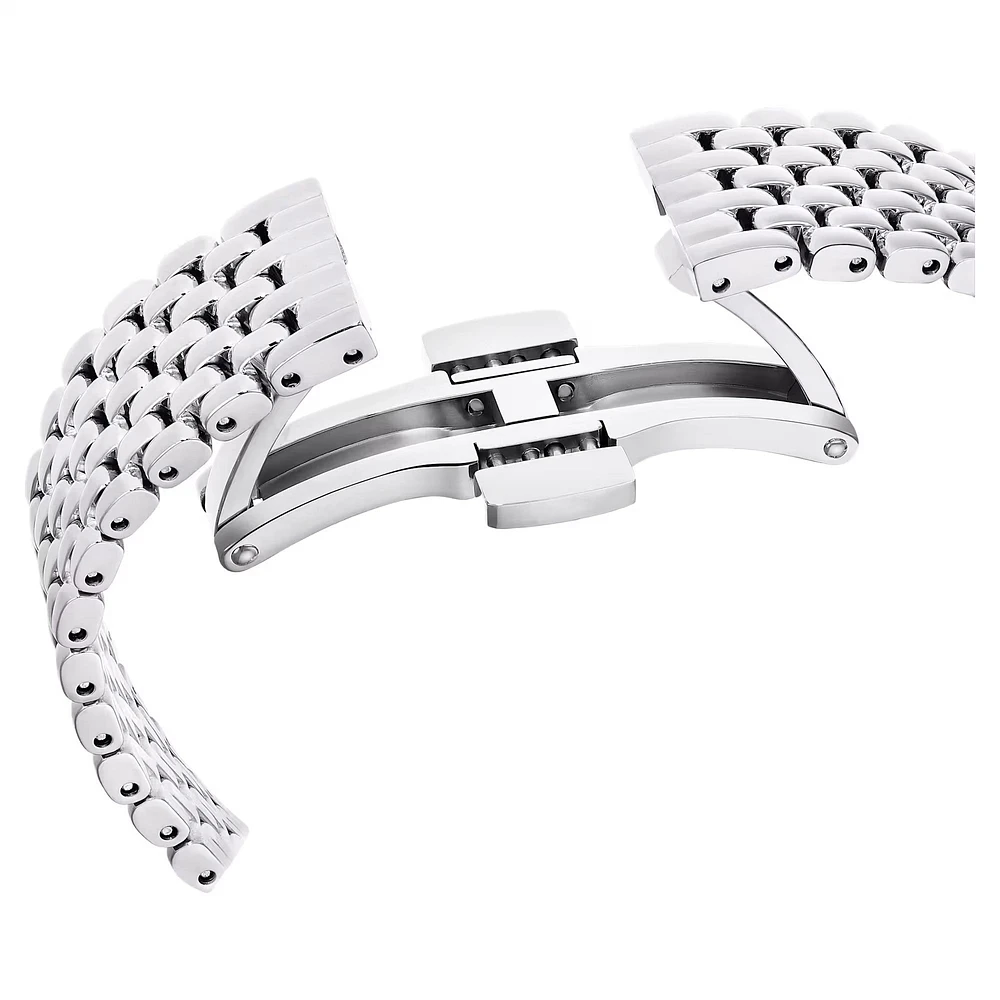 Swarovski Certa watch, Swiss Made, Metal bracelet, Silver tone, Stainless steel 5673022