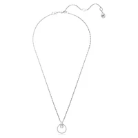 Swarovski - Constella pendant, Pavé, Round cut, White, Rhodium plated 5692261