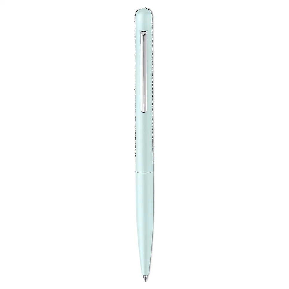 Swarovski Crystal Shimmer ballpoint pen, Green, Green lacquered, Chrome plated 5595671